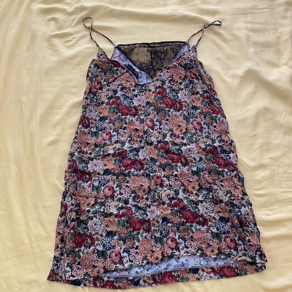 Zara lace floral slip dress - Picture 2 of 4